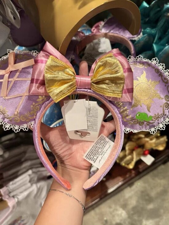 Disney Accessories - 2026 Disney Parks Mickey Mouse Ears Rapunzel Tangled Pascal Minnie Headband
